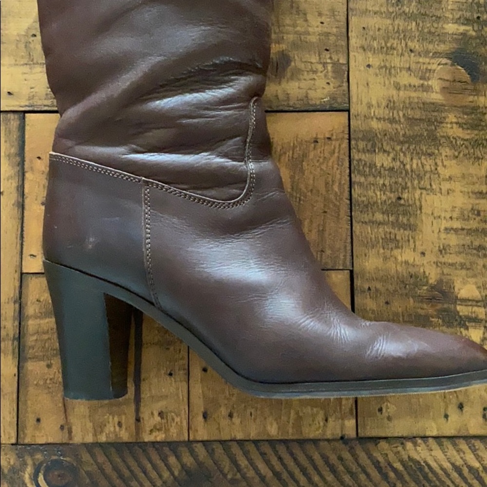JCrew tall leather boots
